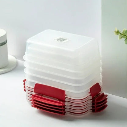 Airtight Food Storage Containers with Snap Lock Lids  Kitchen Storage Set
